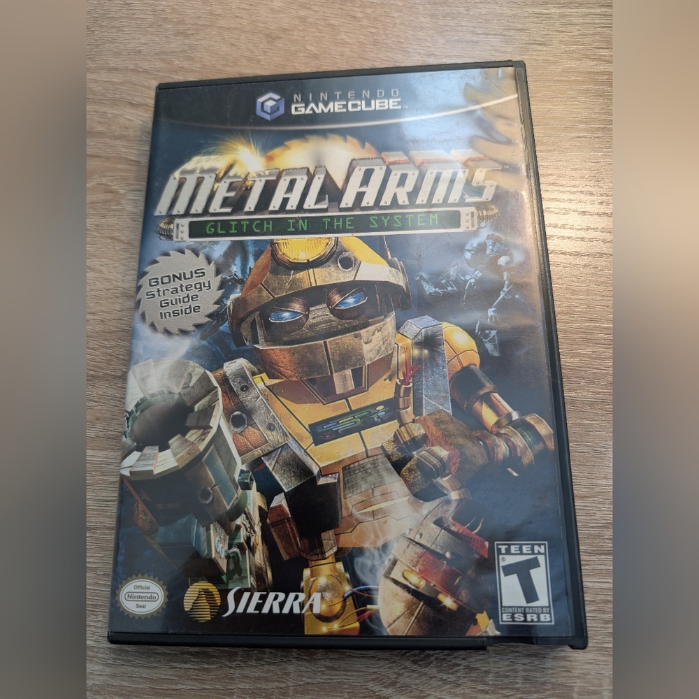 Sierra Metal Arms: Glitch in the System for Nintendo GameCube - Black